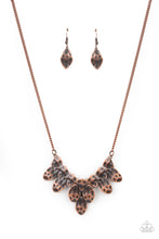 Load image into Gallery viewer, Rustic Smolder - Copper Paparazzi Necklace
