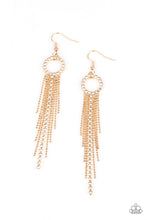 Load image into Gallery viewer, Pass The Glitter - Gold Earring Paparazzi
