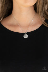 Choose Faith - Silver Necklace Paparazzi