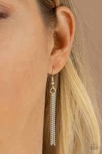 Paparazzi Serenely Scalloped - Orange Moonstone Necklace
