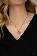 Load image into Gallery viewer, Choose Faith - Copper Necklace Paparazzi
