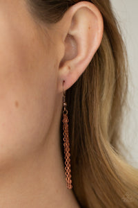 Choose Faith - Copper Necklace Paparazzi