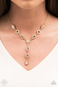 Royal Redux - Gold Necklace Paparazzi