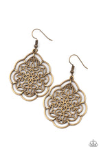 Load image into Gallery viewer, Tour de Taj Mahal - Brass Earring Paparazzi
