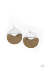 Load image into Gallery viewer, Watching The Sunrise - Brass Earring Paparazzi
