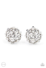 Load image into Gallery viewer, Head To Toe Twinkle - White Clip On Earring Paparazzi
