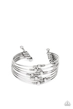 Load image into Gallery viewer, Paparazzi Industrial Intricacies - Silver Bracelet
