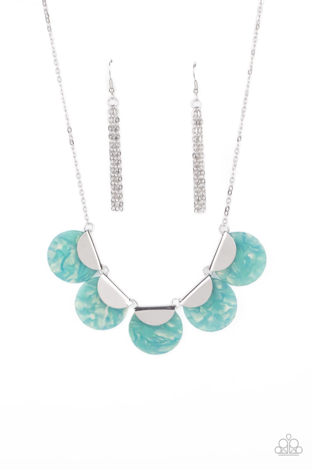 Paparazzi Mermaid Oasis - Acrylic Necklace