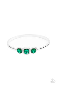 Paparazzi Royal Demands - Green Bracelet