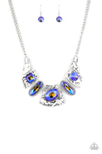 Load image into Gallery viewer, Paparazzi Futuristic Fashionista - Blue Necklace
