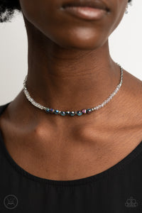 Space Odyssey - Multi Choker Necklace Paparazzi