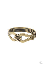 Load image into Gallery viewer, Let A Hundred SUNFLOWERS Bloom - Brass Bracelet Paparazzi
