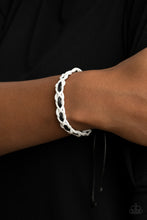 Load image into Gallery viewer, Wanderlust Vibes - White Bracelet Paparazzi
