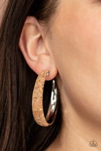 Load image into Gallery viewer, Paparazzi CORK In The Road - Silver Earring
