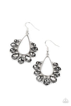 Load image into Gallery viewer, Paparazzi Two Can Play That Game - Silver Rhinestone Earring
