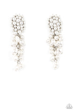 Load image into Gallery viewer, Fabulously Flattering - White Earring Paparazzi
