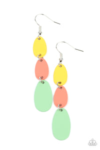 Rainbow Drops - Multi Earring Paparazzi