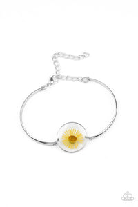 Cottage Season - Yellow Flower Bracelet Paparazzi