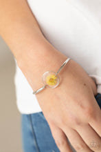 Load image into Gallery viewer, Cottage Season - Yellow Flower Bracelet Paparazzi
