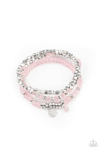 Load image into Gallery viewer, Glacial Glimmer - Pink Bracelet Paparazzi
