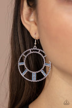 Load image into Gallery viewer, Fleek Fortress - Blue Earring Paparazzi
