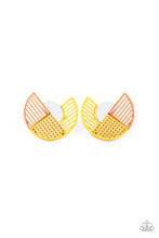 Load image into Gallery viewer, Paparazzi It’s Just an Expression - Yellow Earring
