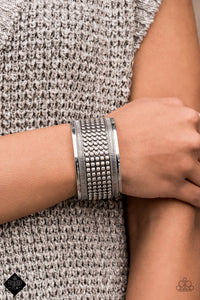 Bronco Bust - Silver Bracelet Paparazzi