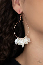 Load image into Gallery viewer, Sailboats and Seashells - Copper Earring Paparazzi
