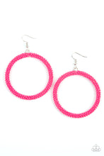 Load image into Gallery viewer, Beauty and the BEACH - Pink Earring Paparazzi
