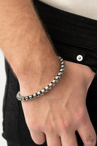 Paparazzi Armed Combat - Silver Bracelet