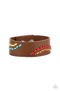 Harmonic Horizons - Multi Leather Bracelet Paparazzi