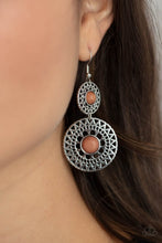 Load image into Gallery viewer, Sunny Sahara - Brown Earring Paparazzi
