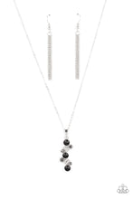 Load image into Gallery viewer, Classically Clustered - Black Necklace Paparazzi
