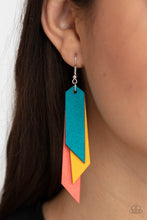 Load image into Gallery viewer, Paparazzi Suede Shade - Multi Earring
