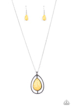 Load image into Gallery viewer, Paparazzi Here Today, PATAGONIA Tomorrow - Yellow Stone Necklace
