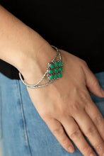 Load image into Gallery viewer, Happily Ever APPLIQUE - Green Bracelet Paparazzi
