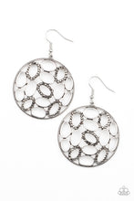 Load image into Gallery viewer, Watch OVAL Me - Silver Earring
