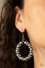 Load image into Gallery viewer, Cosmic Halo - Black Earring Paparazzi
