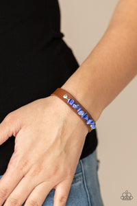 Pebble Paradise - Blue Bracelet Paparazzi