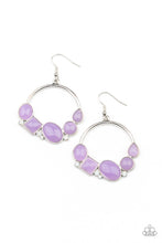 Load image into Gallery viewer, Beautifully Bubblicious - Purple Earring Paparazzi
