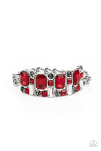 Load image into Gallery viewer, Urban Crest - Red Rhinestone Bracelet Paparazzi
