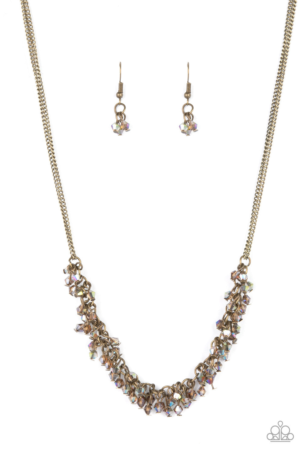 Paparazzi Let There Be TWILIGHT - Brass Necklace
