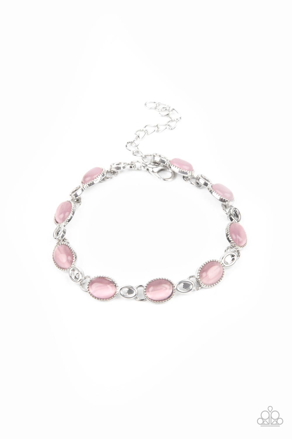 Blissfully Beaming - Pink Moonstone Bracelet Paparazzi