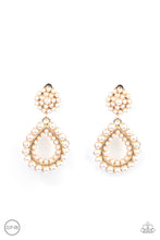 Load image into Gallery viewer, Discerning Droplets - Gold Earring Paparazzi
