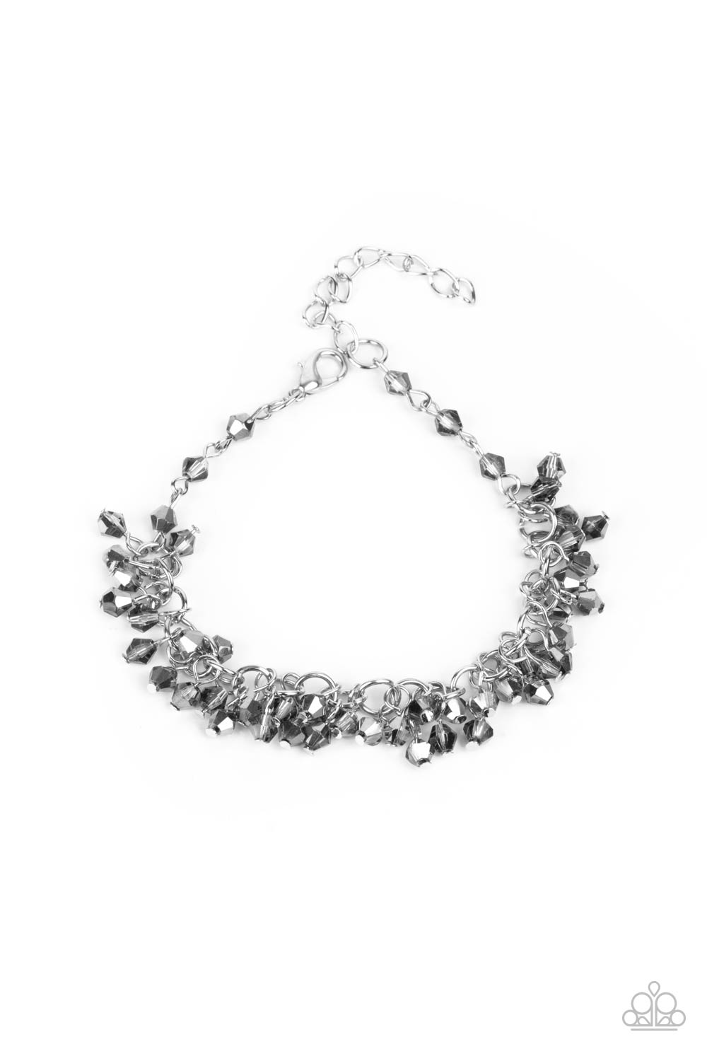 Twinkly Twilight - Silver Bracelet Paparazzi