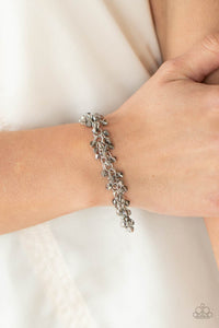 Twinkly Twilight - Silver Bracelet Paparazzi