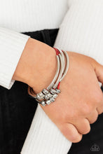 Load image into Gallery viewer, We Aim To Please - Red Bracelet Paparazzi
