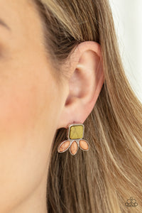 Hill Country Blossoms - Multi Post Earring Paparazzi