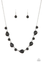 Load image into Gallery viewer, Heavenly Teardrops - Black Necklace Paparazzi
