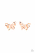 Load image into Gallery viewer, Flutter Fantasy - Rose Gold Earring Paparazzi
